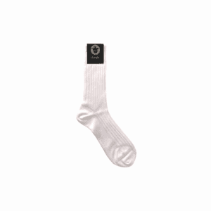 Chaussettes 100% fil d’Écosse – Blanc neige