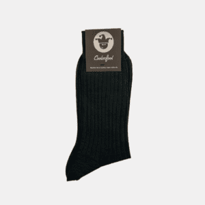 Chaussettes Laine Mérinos – Noir