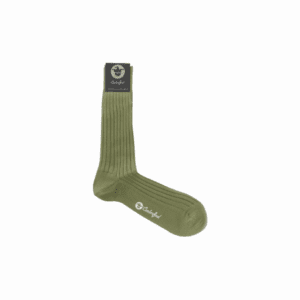 Chaussettes 100% fil d’Écosse – Kaki