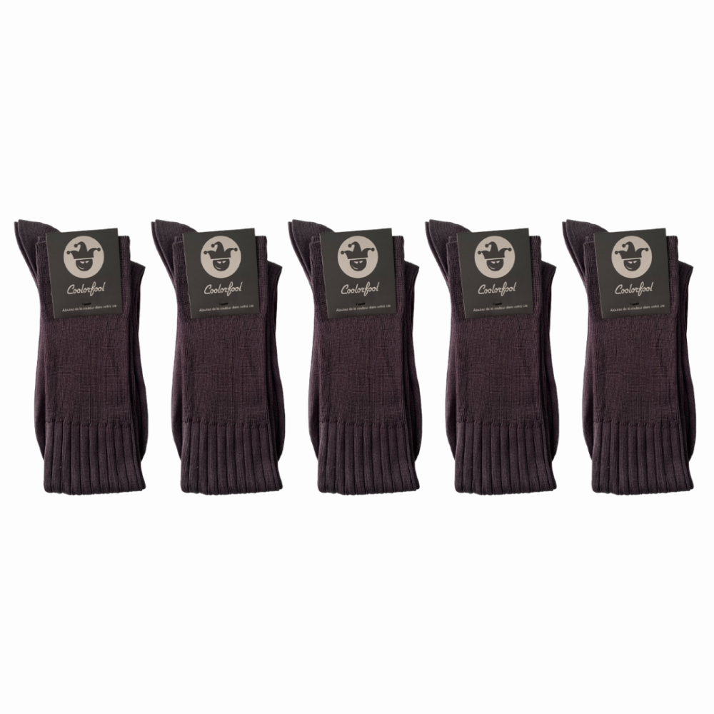 chaussettes de luxe fil d'écosse Coolorfool en 20 couleurs tendances