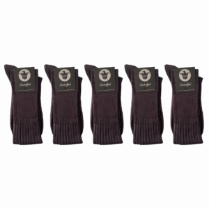 Mi-bas 100% fil d’Écosse – Pack Gris