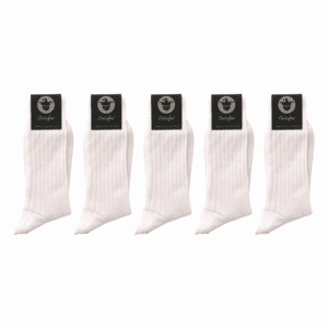 Chaussettes 100% fil d’Écosse – Pack Blanc neige